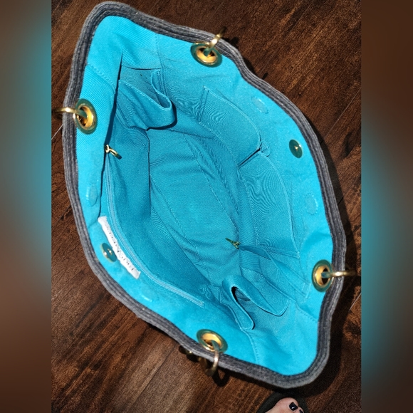 ERIC JAVITS TOTE BAG. RAFFIA BAG, STRAW BAG EUC - Picture 12 of 12